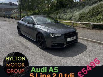 Audi A5 TDI S LINE BLACK EDITION