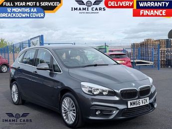 BMW 218 218i LUXURY ACTIVE TOURER AUTO PETROL 92K MILES SERVICED MOT SER