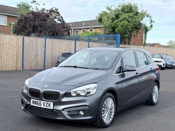 BMW 2 SERIES 218i LUXURY ACTIVE TOURER AUTO PETROL 92K MILES SERVICED MOT SER