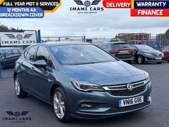 Vauxhall Astra SRI MANUAL PETROL 96K MILES CAMERA FRESH MOT SERVICED F HISTOR