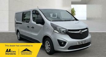 Vauxhall Vivaro 1.6 CDTi 2900 BiTurbo ecoTEC Sportive Crew Van L2 H1 Euro 6 (s/s