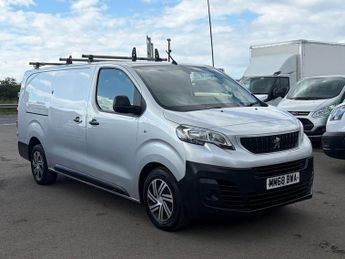 Peugeot Expert PEUGEOT EXPERT LONG WHEELBASE WITH AIRCON TWIN SIDE DOORS IN SIL