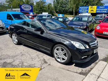 Mercedes E Class E350 3.0 CDI BLUEEFFICIENCY SPORT CONVERTIBLE