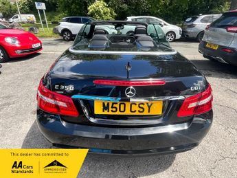 Mercedes E Class E350 3.0 CDI BLUEEFFICIENCY SPORT CONVERTIBLE