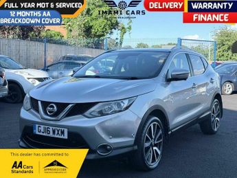 Nissan Qashqai DCI TEKNA DIESEL MANUAL 126K MILES SUNROOF SATNAV CAMERA SEVICED