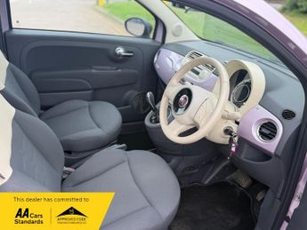Fiat 500 0.9 TwinAir Lounge Hatchback 3dr Petrol Dualogic Euro 5 (s/s) (8
