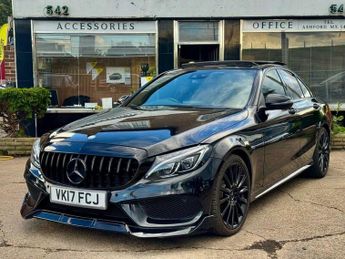 Mercedes-Benz C Class 2.1 C220d AMG Line (Premium) G-Tronic+ Euro 6 (s/s) 4dr
