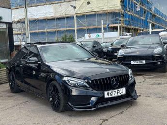 Mercedes-Benz C Class 2.1 C220d AMG Line (Premium) G-Tronic+ Euro 6 (s/s) 4dr