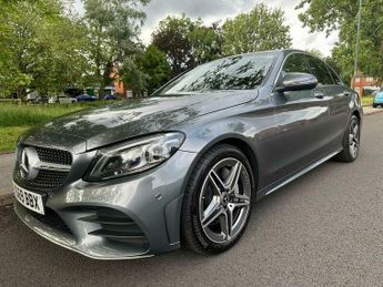 Mercedes-Benz C Class 2.0 C300d AMG Line (Premium) G-Tronic+ Euro 6 (s/s) 4dr