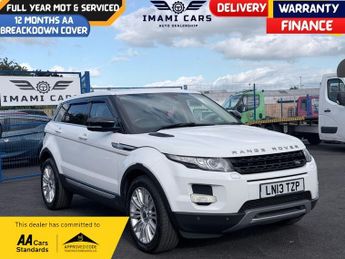 Land Rover Range Rover Evoque SD4 PRESTIGE LUX Auto [Lux Pack] DIESEL 153K MILES SATNAV CAMERA