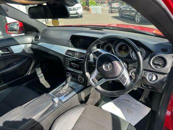 Mercedes-Benz C Class 1.8 C180 BlueEfficiency AMG Sport G-Tronic+ Euro 5 (s/s) 2dr