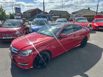 Mercedes-Benz C Class 1.8 C180 BlueEfficiency AMG Sport G-Tronic+ Euro 5 (s/s) 2dr