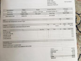 Mercedes GL Class C 200 SPORT