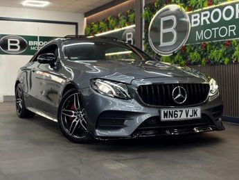 Mercedes E Class E 220 D AMG LINE PREMIUM [6X SERVICES, SAT NAV, LEATHER, HEATED 