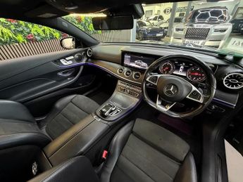 Mercedes E Class E 220 D AMG LINE PREMIUM [6X SERVICES, SAT NAV, LEATHER, HEATED 