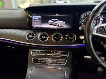 Mercedes E Class E 220 D AMG LINE PREMIUM [6X SERVICES, SAT NAV, LEATHER, HEATED 