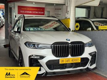 BMW X7 7 SEATER XDRIVE 3.0d M SPORT TOP SPEC A LOT EXTRAS .. 261 BHP ( 