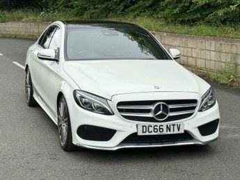 Mercedes-Benz C Class 2.1 C250d AMG Line (Premium) G-Tronic+ Euro 6 (s/s) 4dr