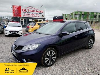 Nissan Pulsar N-TEC DIG-T+FULL HISTORY+REAR CAMERA+SAT NAV+£35 ROAD TAX+3 M WA