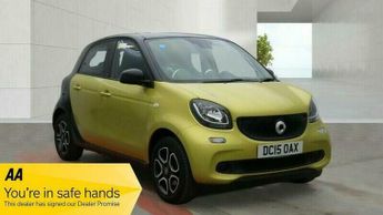Smart ForFour 1.0 Prime (Premium) Hatchback 5dr Petrol Manual Euro 6 (s/s) (71