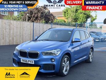 BMW X1 XDRIVE20d M SPORT AUTO DIESEL 122K MILES SATNAV HEATED L SEAT FR
