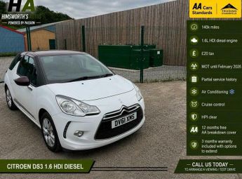 Citroen DS3 1.6 e-HDi Airdream DStyle Euro 5 (s/s) 3dr