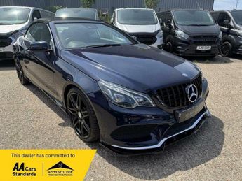 Mercedes E Class 2.1 E220d AMG Line Edition (Premium) Cabriolet G-Tronic+ Euro 6 