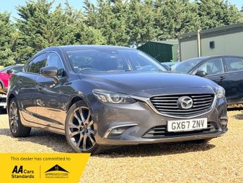Mazda 6 2.2 SKYACTIV-D Sport Nav Saloon 4dr Diesel Manual Euro 6 (s/s) (