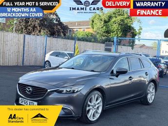 Mazda 6 D SPORT NAV AUTO DIESEL 96K MILES ULEZ SATNAV CAMERA HEATED L SE