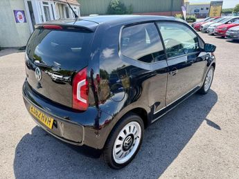 Volkswagen Up UP BLACK £20 TAX+FULL LEATHER+TWO KEYS