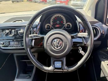 Volkswagen Up UP BLACK £20 TAX+FULL LEATHER+TWO KEYS