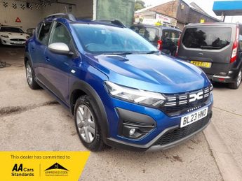 Dacia Sandero STEPWAY EXPRESSION TCE, 1 OWNER, ONLY 2,826 MILES, BLUE, FULL HI