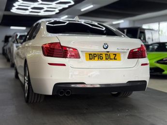 BMW 5 SERIES 530d M SPORT [7X SERVICES, SAT NAV, LEATHER, HEATED SEATS & REVE