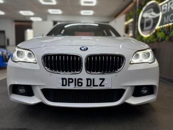 BMW 5 SERIES 530d M SPORT [7X SERVICES, SAT NAV, LEATHER, HEATED SEATS & REVE