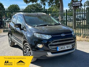 Ford ECOSPORT 1.0T EcoBoost Titanium SUV 5dr Petrol Manual 2WD Euro 5 (s/s) (1