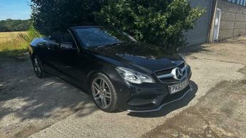 Mercedes E Class 2.1 E220 CDI AMG Sport Cabriolet G-Tronic+ Euro 5 (s/s) 2dr