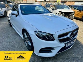 Mercedes E Class 2.0 E220d AMG Line Cabriolet G-Tronic+ Euro 6 (s/s) 2dr