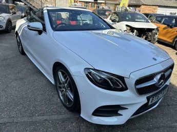 Mercedes-Benz E Class 2.0 E220d AMG Line Cabriolet G-Tronic+ Euro 6 (s/s) 2dr