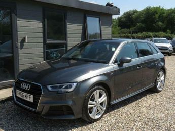 Audi A3 1.6 TDI S line Sportback Euro 6 (s/s) 5dr
