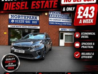 Kia Ceed CRDI 3 ISG BUY NO DEPOSIT FROM £43 A WEEK sat nav rear parking s