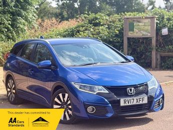 Honda Civic 1.8 i-VTEC SR Tourer 5dr Petrol Auto Euro 6 (142 ps)