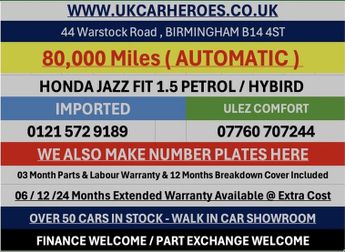 Honda Jazz AUTO 1.5 HYBRID JAZZ FIT AUTOMATIC 2014 IMPORTED