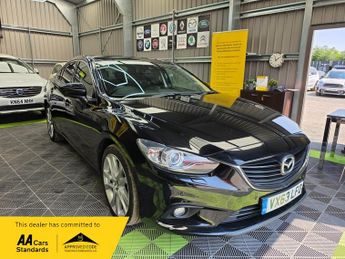 Mazda 6 2.2 SKYACTIV-D Sport Nav Saloon 4dr Diesel Auto Euro 6 (s/s) (17