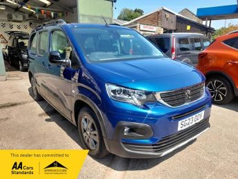 Peugeot Rifter BLUEHDI S/S ALLURE LWB, 5 SEAT, AUTO, WHEELCHAIR ADAPTED, 5 SEAT