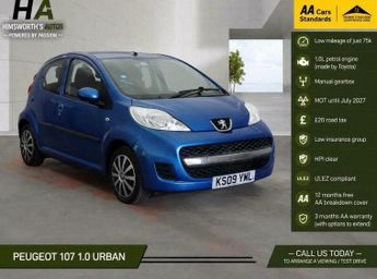 Peugeot 107 1.0 12V Urban Euro 4 5dr