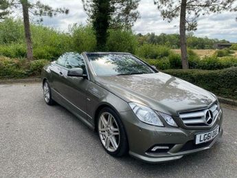 Mercedes E Class 2.1 E250 CDI BlueEfficiency Sport Cabriolet G-Tronic+ Euro 5 (s/