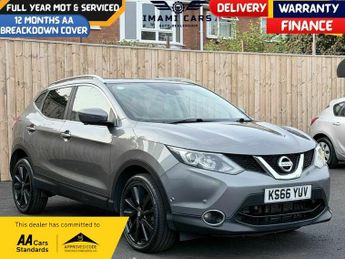 Nissan Qashqai DCI TEKNA XTRONIC AUTO DIESEL 94K MILES SUNROOF SATNAV CAMERA HE