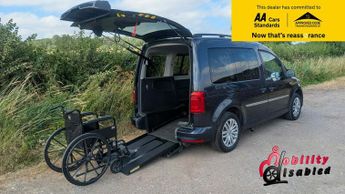 Volkswagen Caddy C20 LIFE TSI Up Front Passenger Wheelchair Vehicles