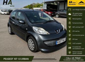 Peugeot 107 1.0 12V Urban Euro 4 5dr