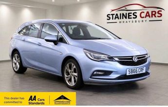 Vauxhall Astra 1.4i Turbo SRi Nav Sports Tourer Auto Euro 6 (s/s) 5dr